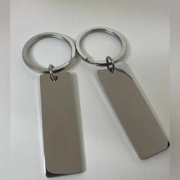 Love keychain stainless steel set of 2 - Picture 4 of 6